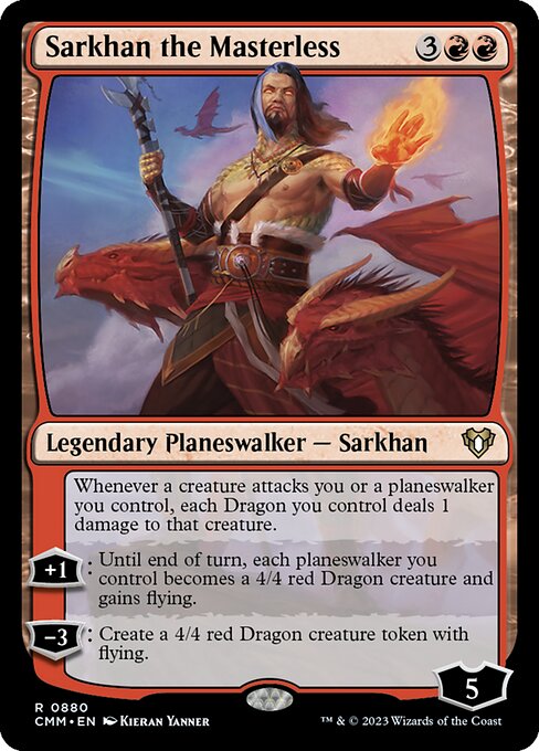 Sarkhan the Masterless card image