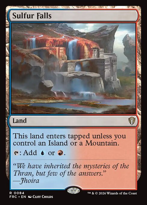 Sulfur Falls card image