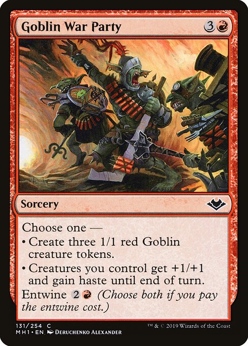Goblin War Party card image