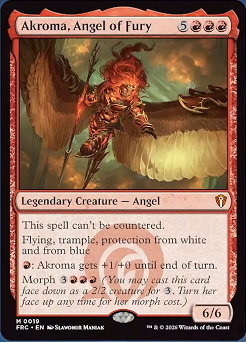 Akroma, Angel of Fury card image