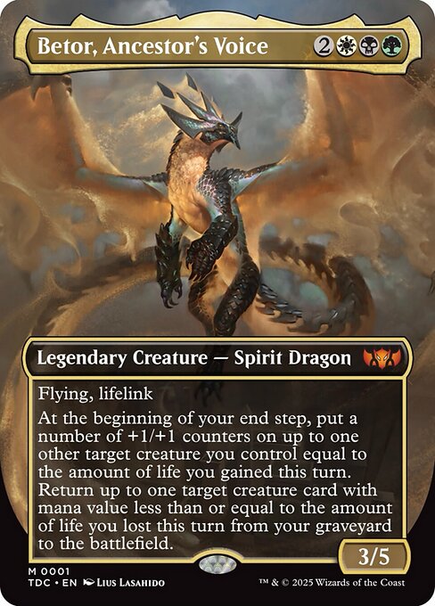 Betor, Ancestor's Voice card image
