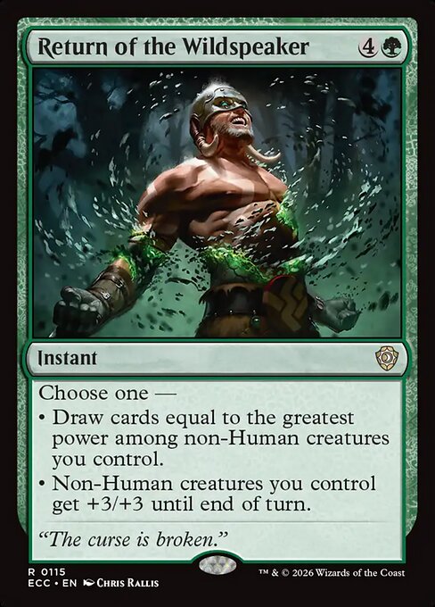Return of the Wildspeaker card image