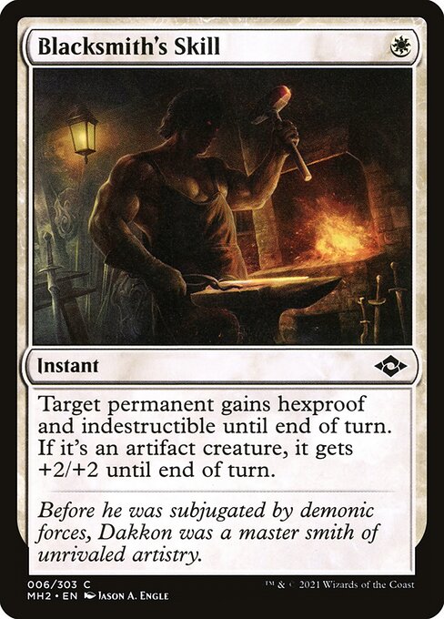 Blacksmith's Skill card image