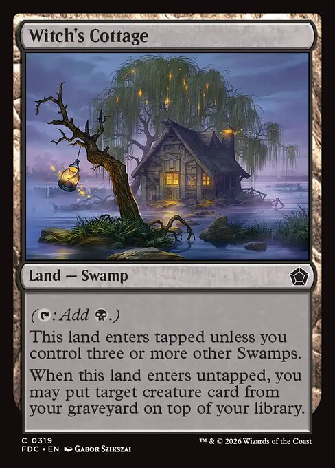 Witch's Cottage card image