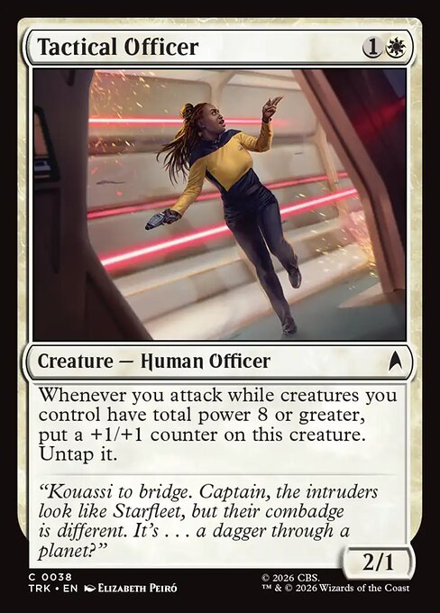 Tactical Officer card image