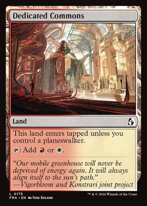 Dedicated Commons card image