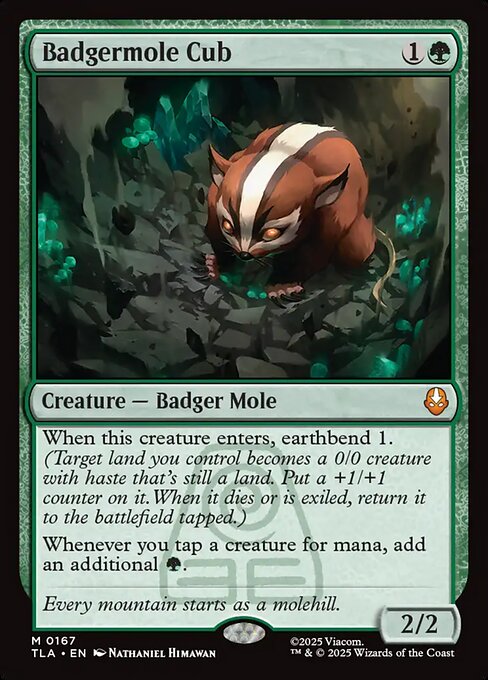 Badgermole Cub card image