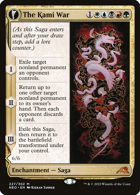 The Kami War // O-Kagachi Made Manifest card image