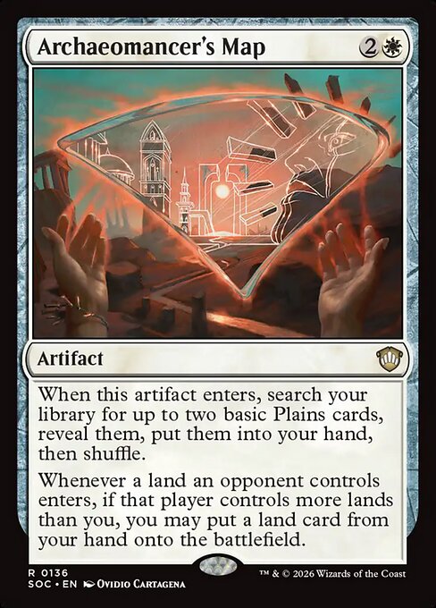 Archaeomancer's Map card image