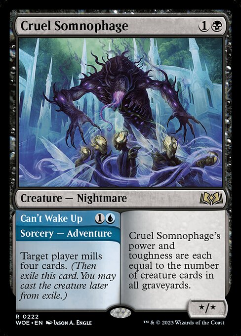 Cruel Somnophage // Can't Wake Up card image