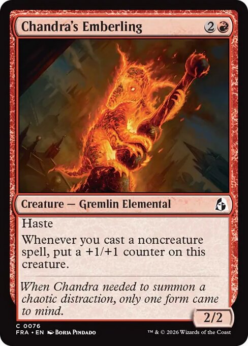 Chandra's Emberling card image