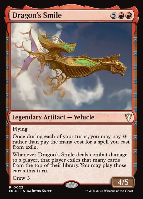 Dragon's Smile card image