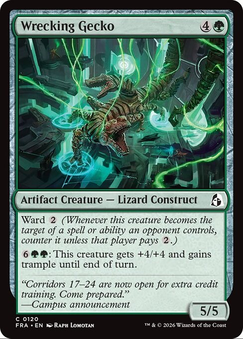 Wrecking Gecko card image