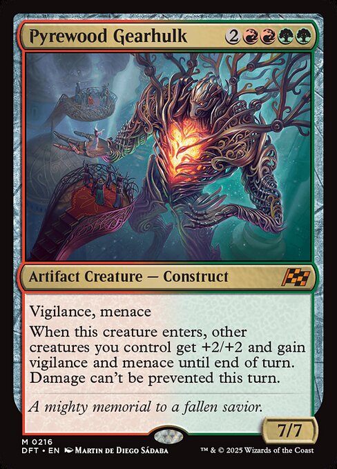 Pyrewood Gearhulk card image