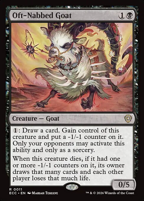 Oft-Nabbed Goat card image