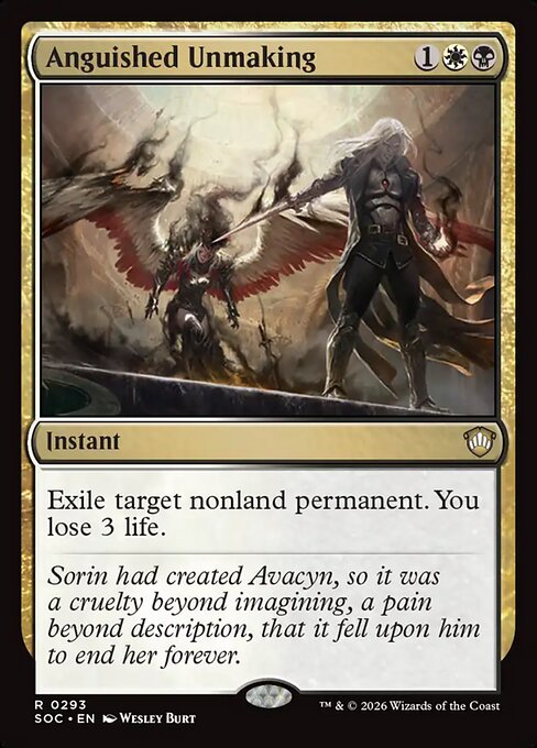 Anguished Unmaking card image