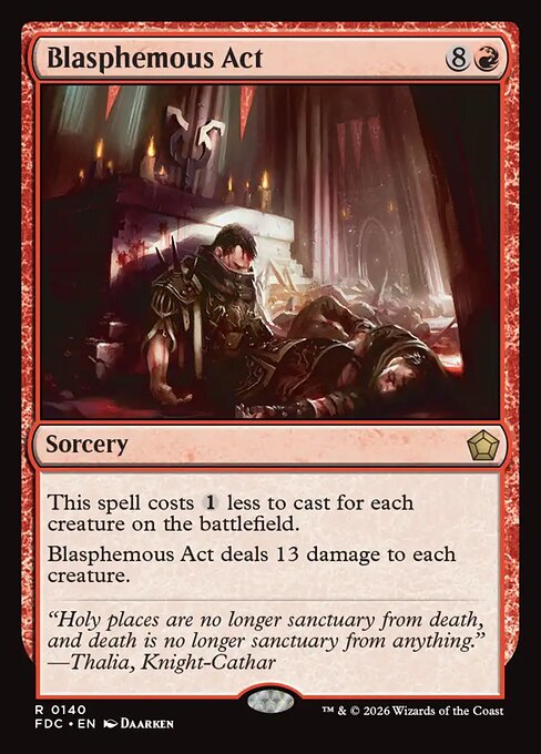 Blasphemous Act card image