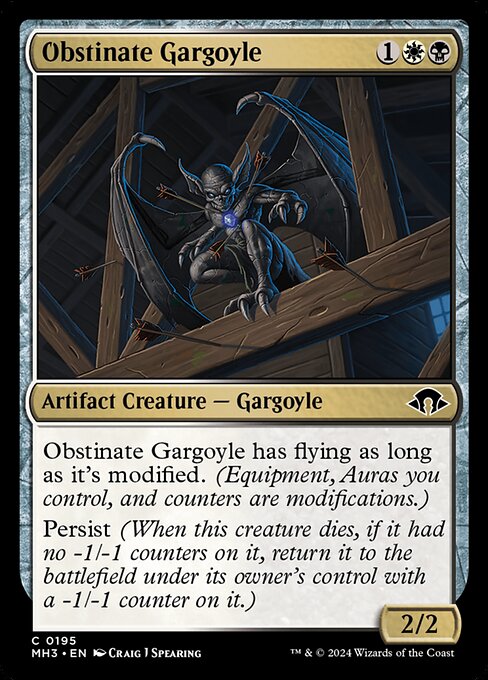 Obstinate Gargoyle card image
