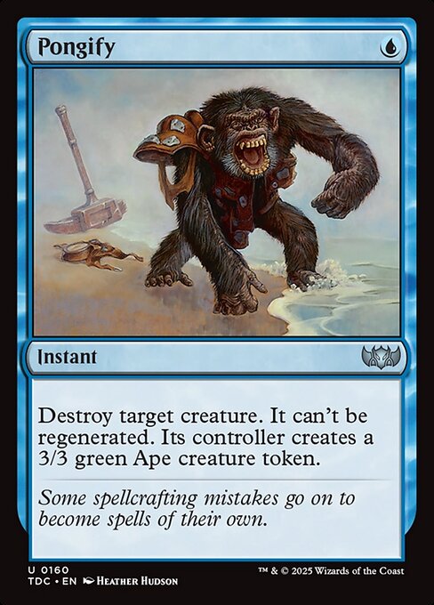 Pongify card image