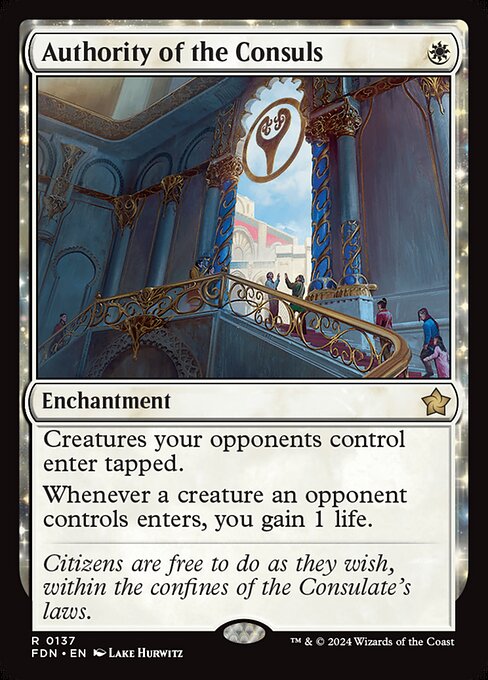 Authority of the Consuls card image