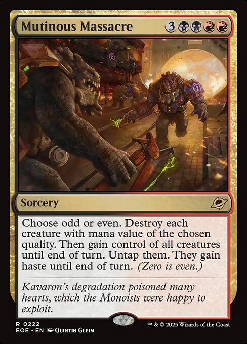 Mutinous Massacre card image