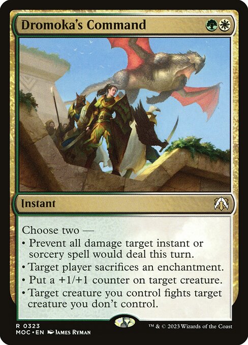 Dromoka's Command card image