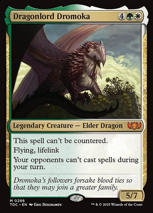Dragonlord Dromoka card image