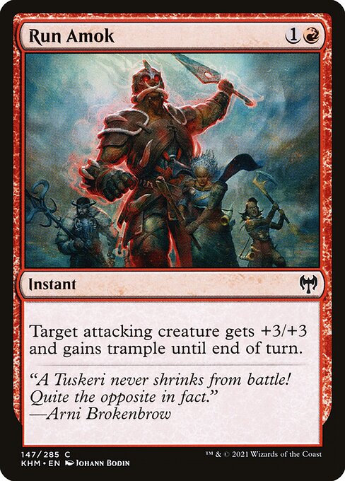Run Amok card image