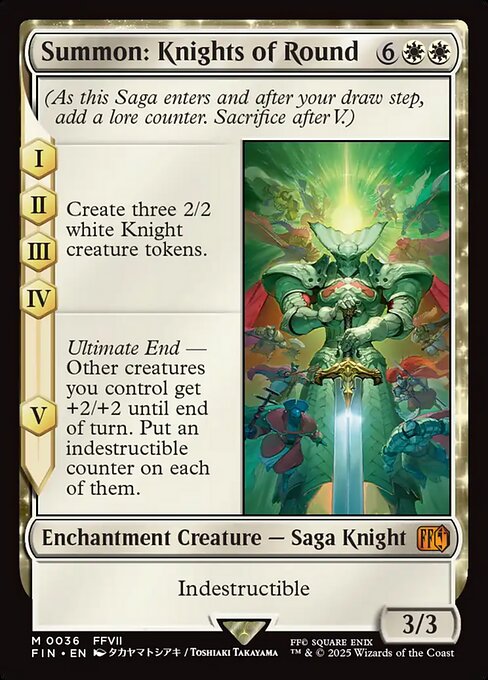 Summon: Knights of Round card image