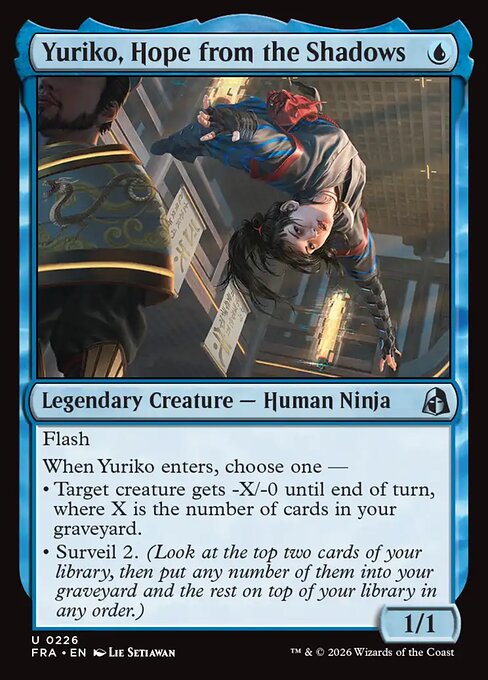 Yuriko, Hope from the Shadows card image
