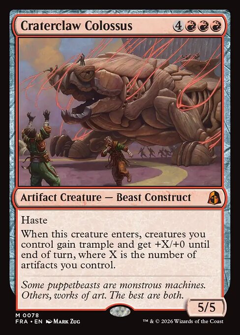 Craterclaw Colossus card image