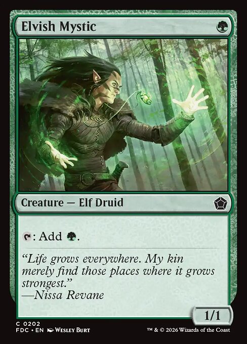 Elvish Mystic card image