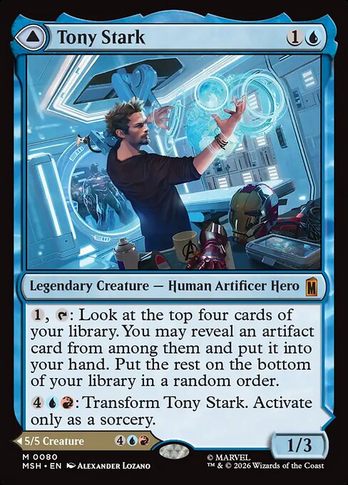 Tony Stark // The Invincible Iron Man card image