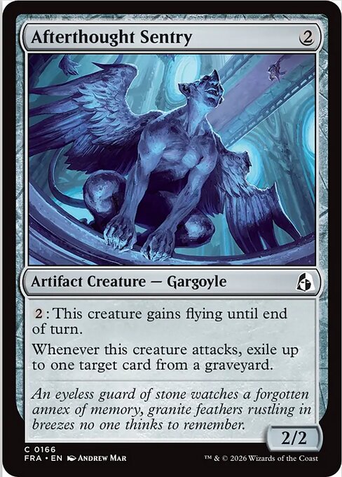 Afterthought Sentry card image