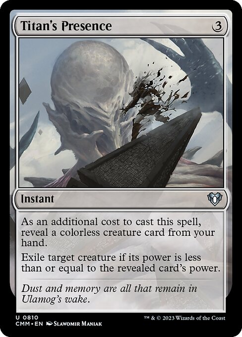 Titan's Presence card image