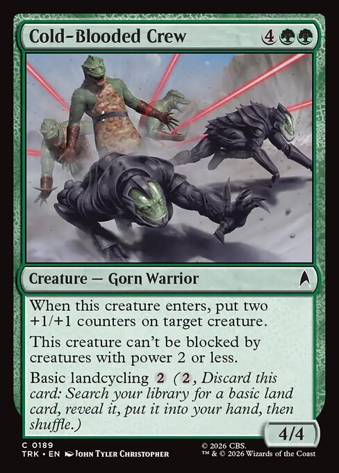 Cold-Blooded Crew card image