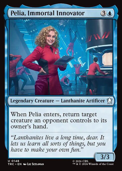 Pelia, Immortal Innovator card image