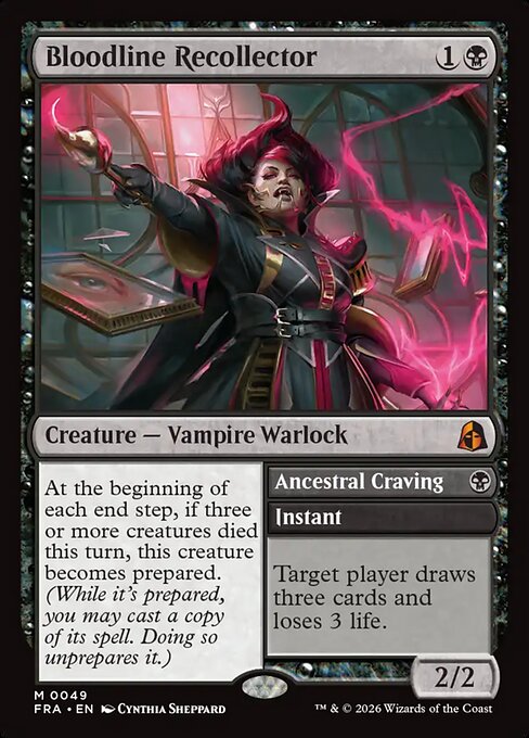 Bloodline Recollector // Ancestral Craving card image