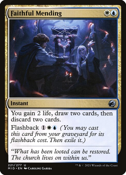 Faithful Mending card image