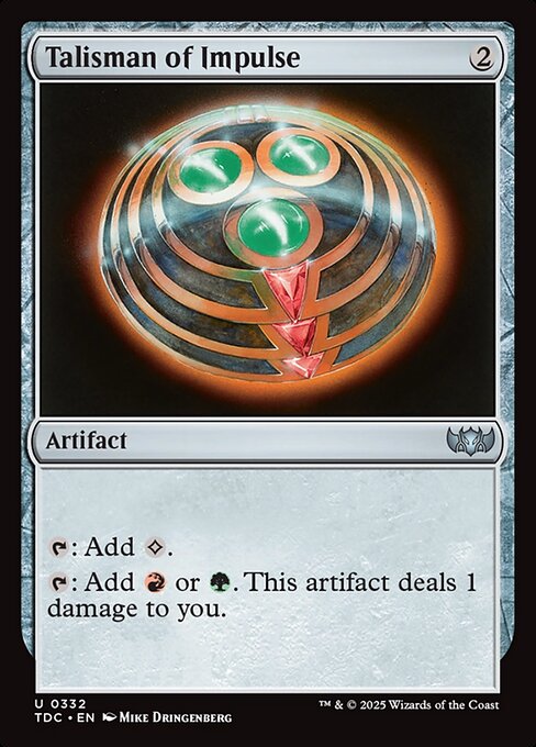 Talisman of Impulse card image