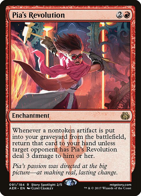 Pia's Revolution card image