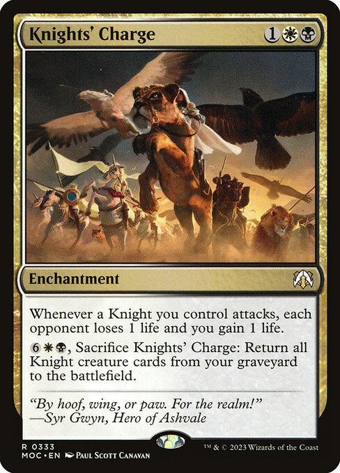 Knights' Charge card image