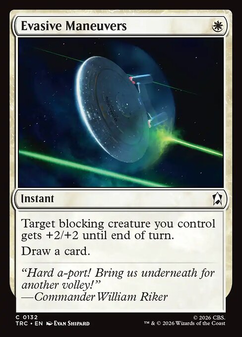 Evasive Maneuvers card image