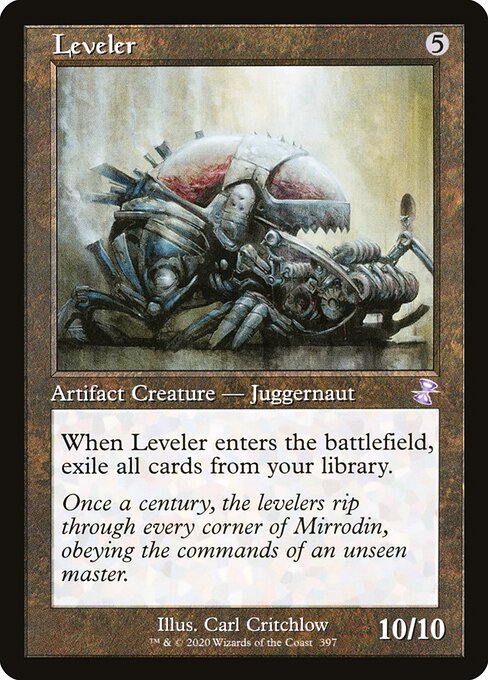 Leveler card image