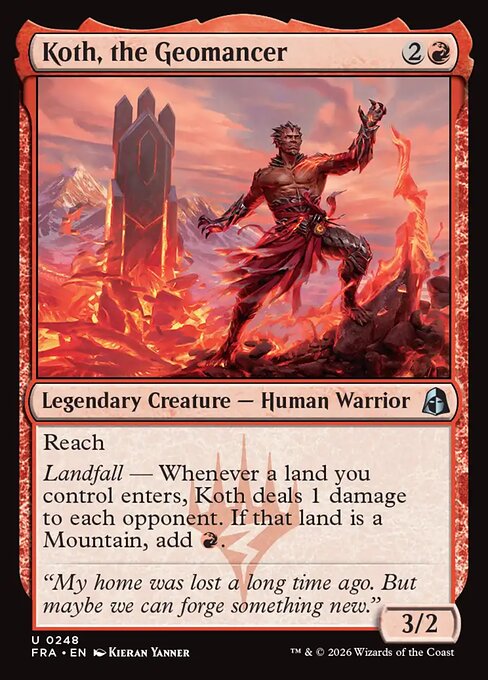 Koth, the Geomancer card image