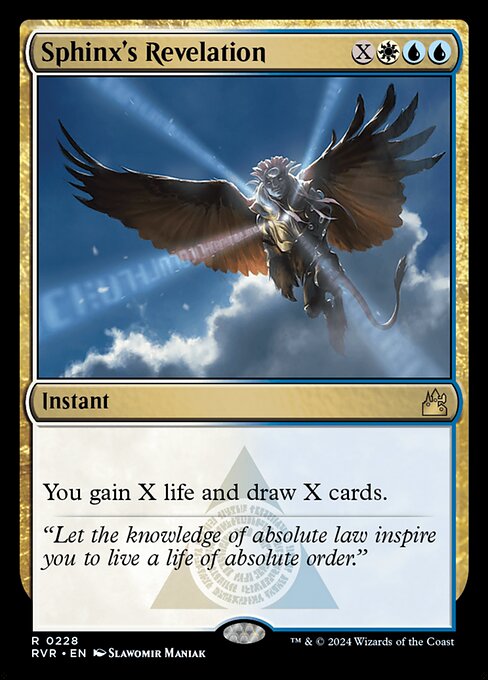 Sphinx's Revelation card image