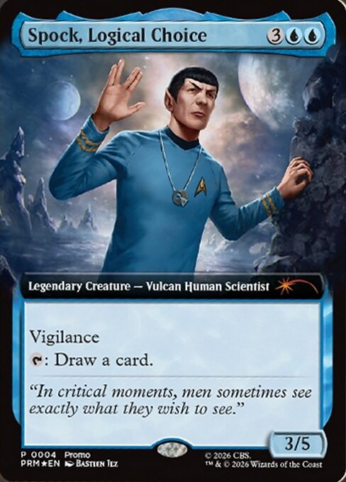 Spock, Logical Choice card image