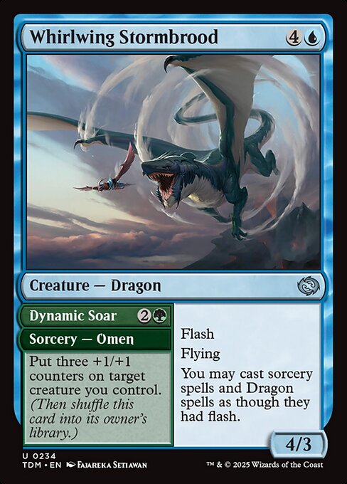 Whirlwing Stormbrood // Dynamic Soar card image