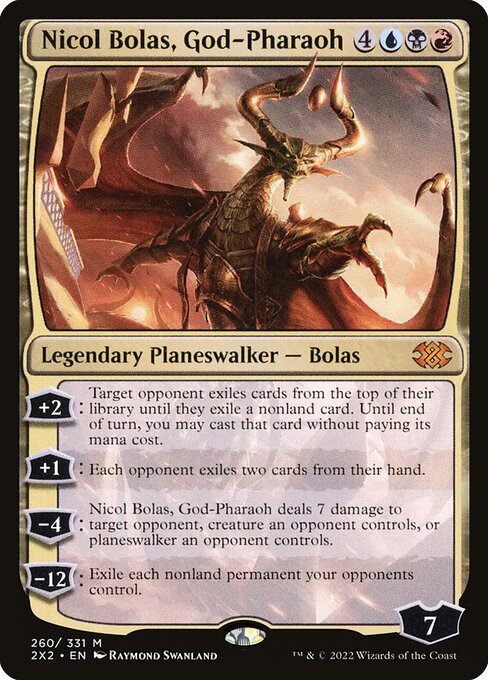 Nicol Bolas, God-Pharaoh card image