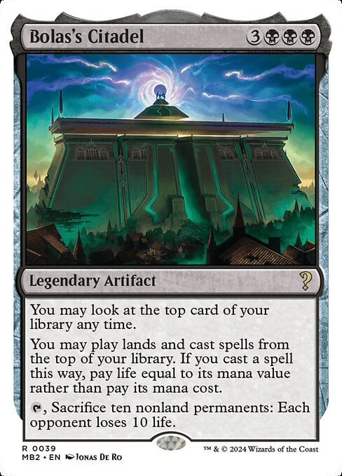 Bolas's Citadel card image